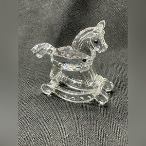 Swarovski Crystal Rocking Horse